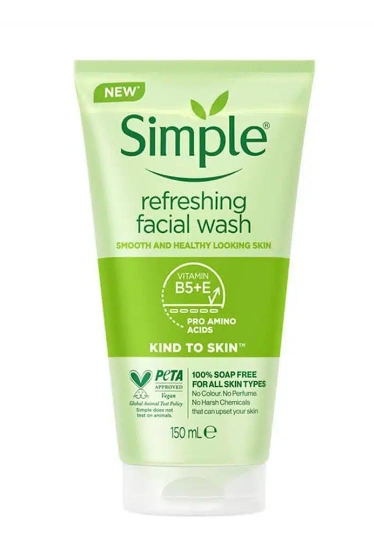 Simple Refreshing Facial Wash